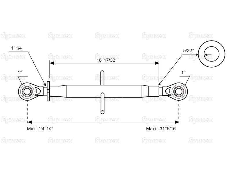 Top Link S.3631 , E0NN576BB, D0NN576A, 81824138, C0NN590A, 8