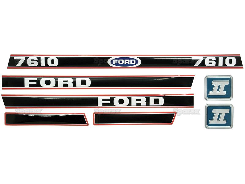 Decal - Ford / New Holland 7610 Force II-S.12109-768