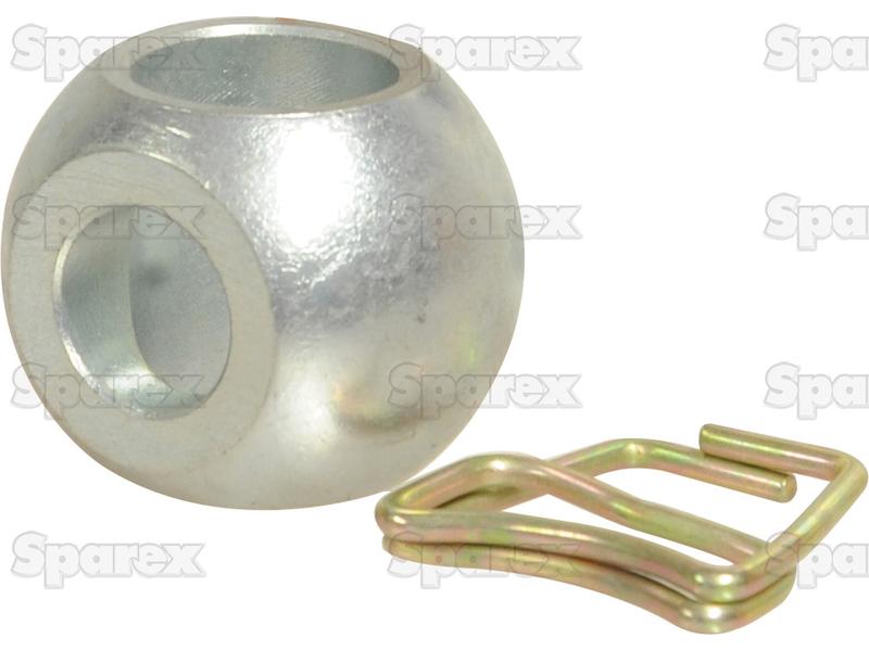Lower Link Dual Category Balls with Retaining Clip (Cat. 1/2)-S.1611-1396