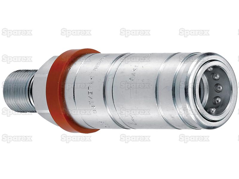 Faster Quick Release Hydraulic Coupler Female 1/2'' Body x 3/8'' BSP Male Bulkhead-S.166045-1470