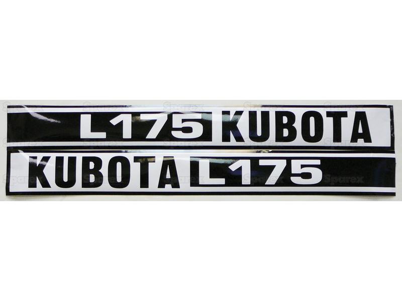 Decal - Kubota L175-S.23090-2349