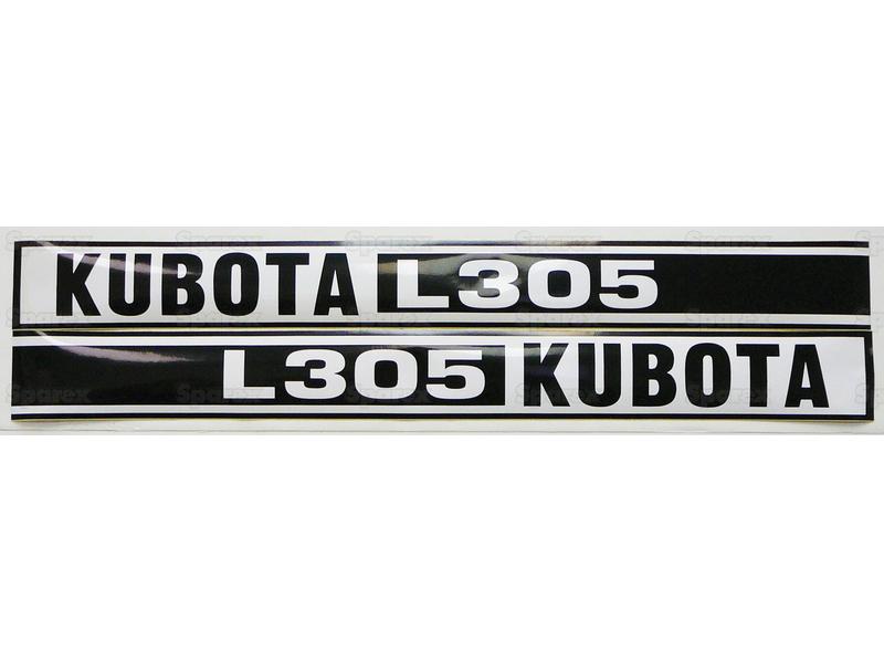 Decal - Kubota L305-S.23095-2353