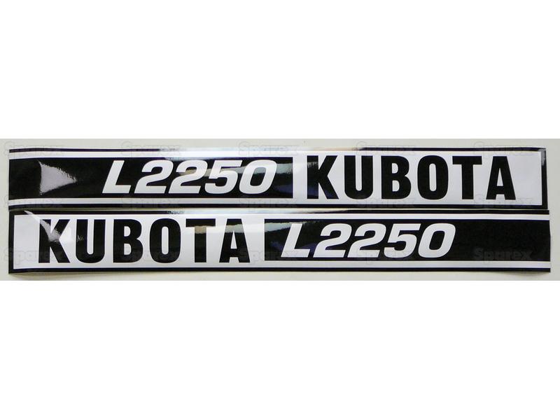Decal - Kubota L2250-S.23097-2355