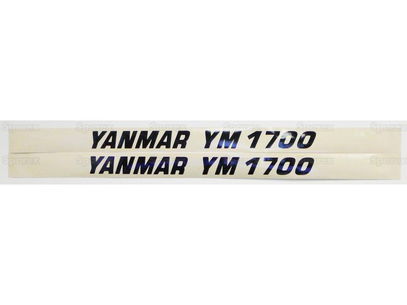 Decal - Yanmar YM1700-S.23104-2361