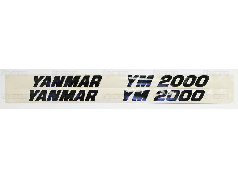 Decal - Yanmar YM2000-S.23106-2363