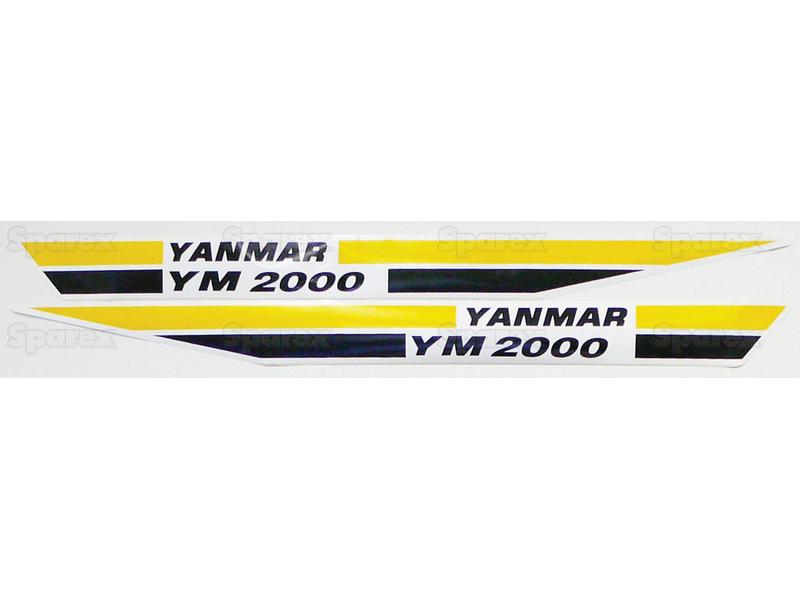 Decal - Yanmar YM2000-S.23107-2364