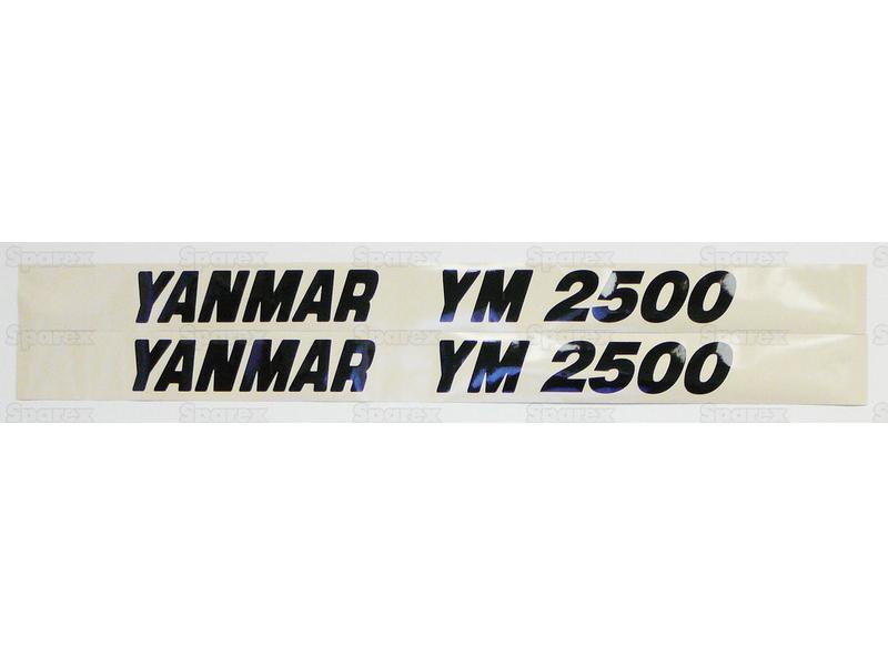 Decal - Yanmar YM2500-S.23112-2369