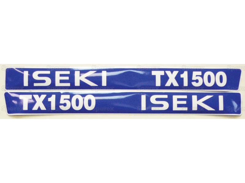 Decal - Iseki TX1500-S.23118-2370