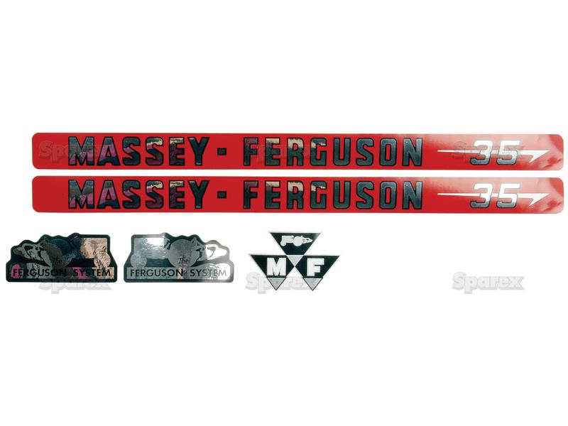 Decal - Massey Ferguson 35-S.41177-4053