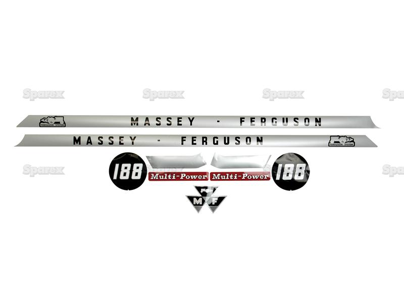 Decal - Massey Ferguson 188-S.41186-4056