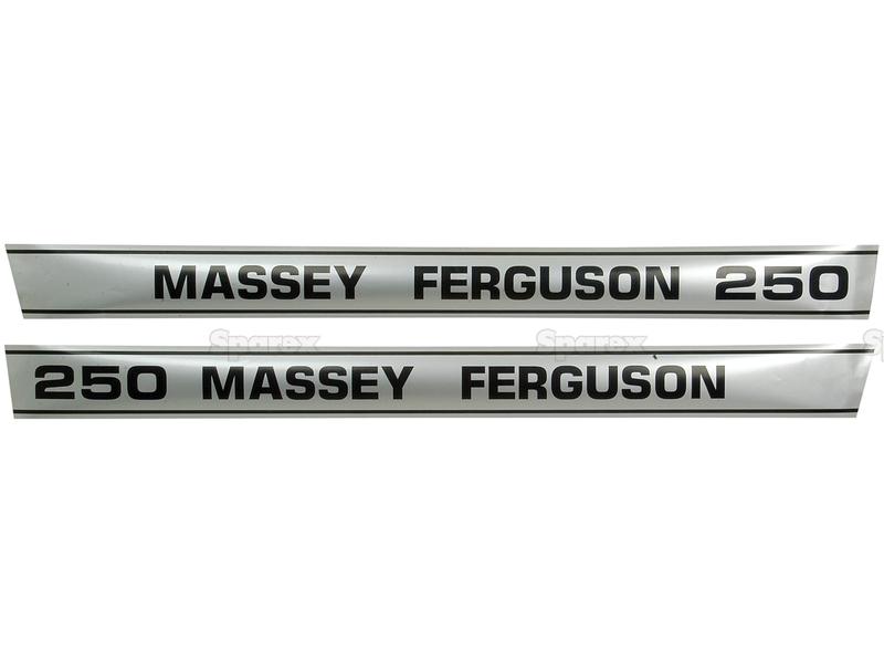 Decal - Massey Ferguson 250-S.41189-4058