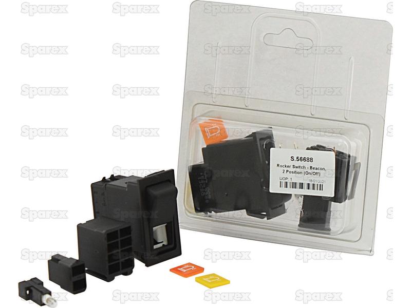 Rocker Switch - Beacon, 2 Position (On/Off)-S.56688-6188