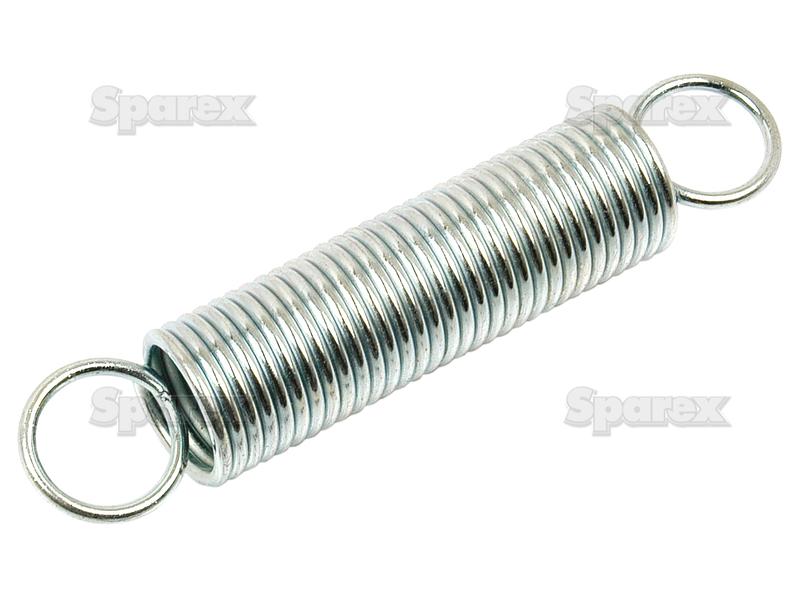 Tension Spring, Spring Ø mm19mm, Wire Ø2mm, Length: 105mm.-S.11100-12565