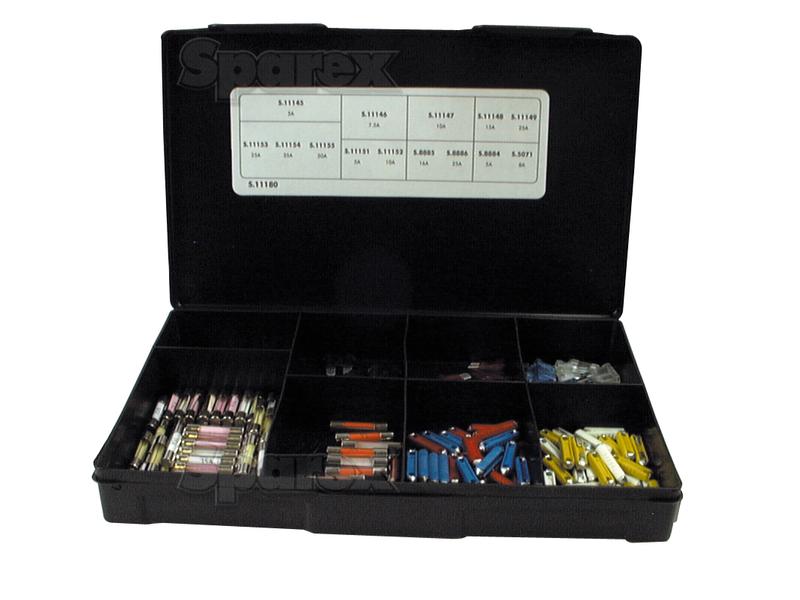 Fuses Standard Blade & Glass Various 205 pcs Handipak-S.11180-12592