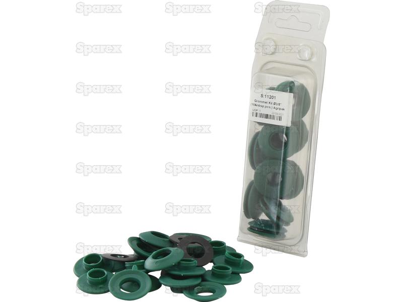 Grommet Kit Ø3/8'' (10 pcs.) Agripak-S.11201-12597