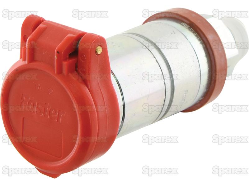 Faster Dust Cap 1/2'' Red Fits Female Coupling - TA Series TA12R-S.112753-12640