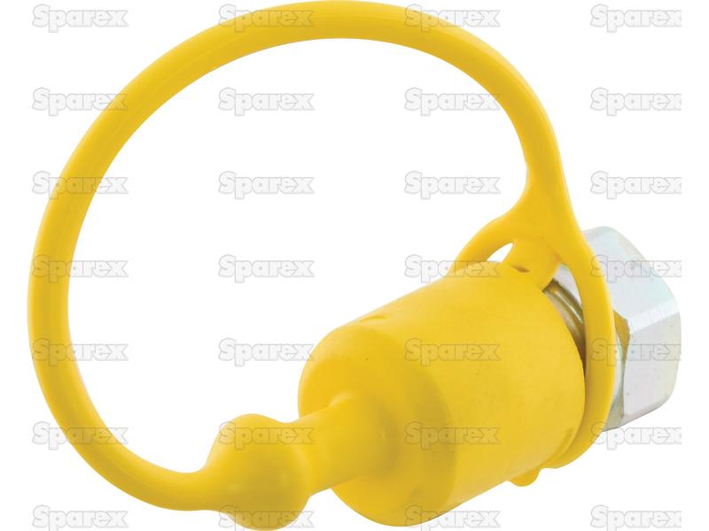 Faster Dust Cap Yellow PVC Fits 1/2'' Male Coupling TF12G-S.112763-12645