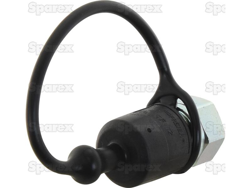 Faster Dust Cap Black PVC Fits 1/2'' Male Coupling TF12N-S.112764-12646
