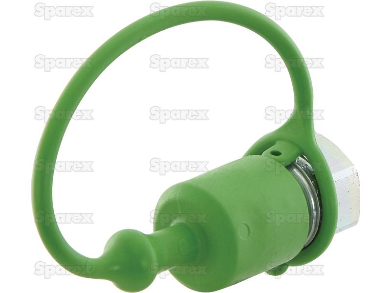 Faster Dust Cap Green PVC Fits 1/2'' Male Coupling TF12V-S.112766-12648