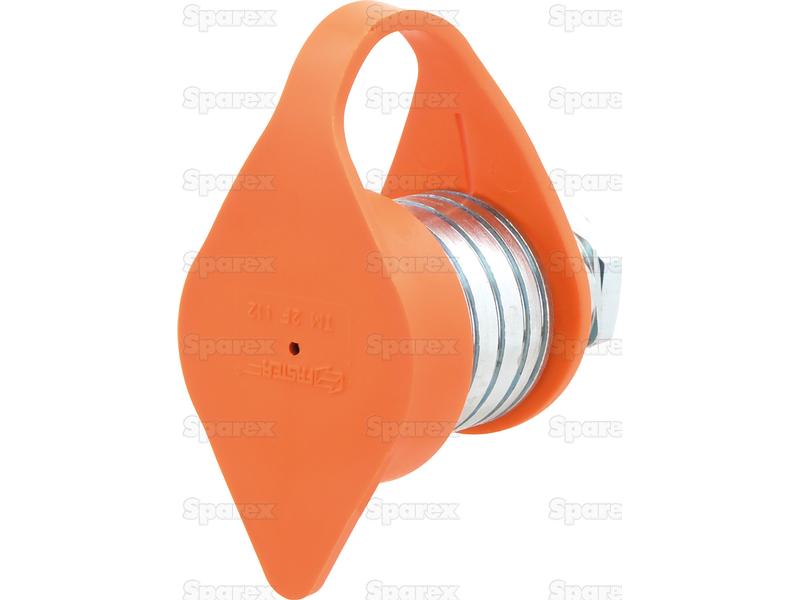 Faster Dust Cap Orange PVC Fits 1/2'' Female Flat Face Coupling TM 2FI12-S.113091-12667