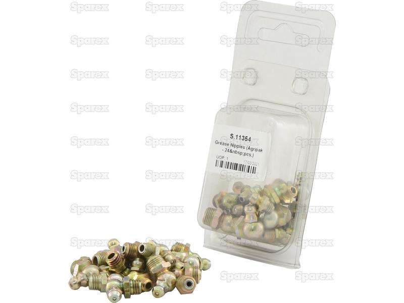 GREASE NIPPLE PAK 1/8,1/4,5/16-S.11354-12704
