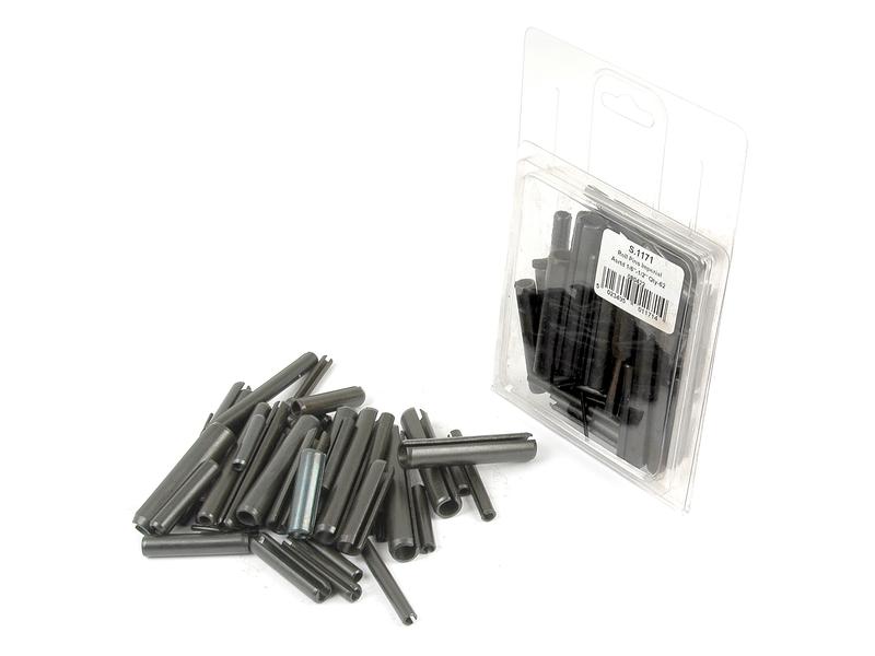 Roll Pins - 1/16'' - 1/2'', 62 pcs. (Din: 1481) Agripak.-S.1171-12807