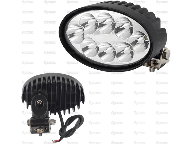 LED Work Light, with Double 360 degree Swivel Mounting Bracket, 2800 Lumens, 10-30V-S.118111-12815