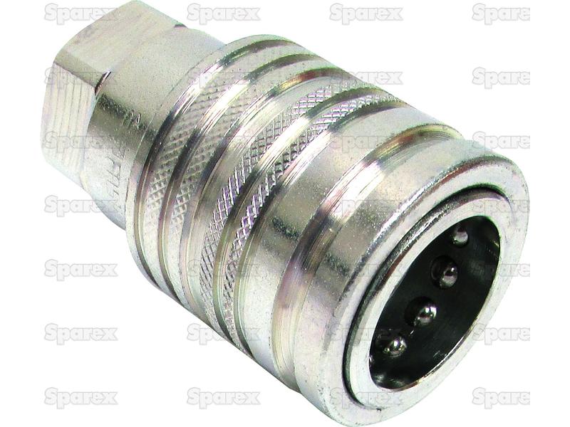 Faster Quick Release Hydraulic Coupler Female 1/2'' Body x 1/2'' NPT Female Thread-S.118896-13190