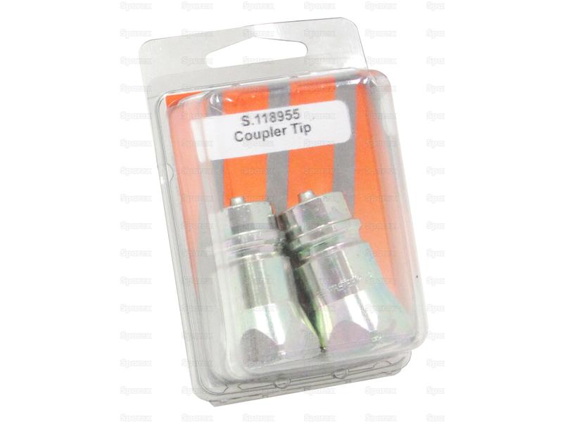 Faster Quick Release Hydraulic Coupling Male 1/2'' Body x 1/2'' NPT Female Thread (Agripak 2 pcs.)-S.118955-13205