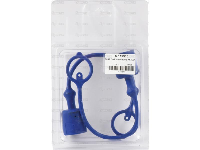 Faster Dust Cap Blue PVC Fits 1/2'' Male Coupling TF12 (Agripak 2 pcs.)-S.119910-13314