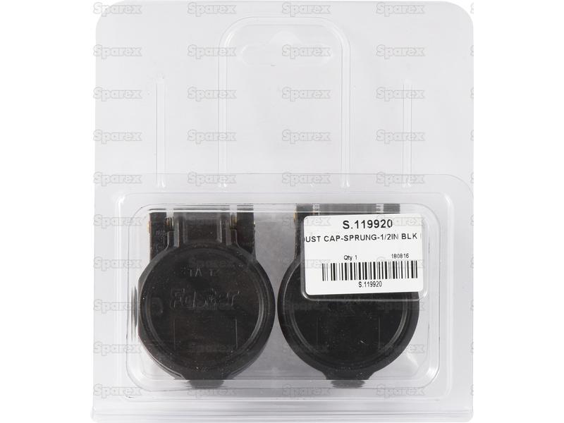 Faster Dust Cap 1/2'' Black Fits Female Coupling - TA Series TA12N (2 pcs. Agripak)-S.119920-13325