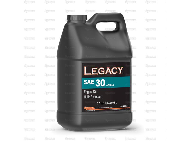Engine Oil - Gas/Diesel SAE30, 2.5 Gallons-S.128961-13797