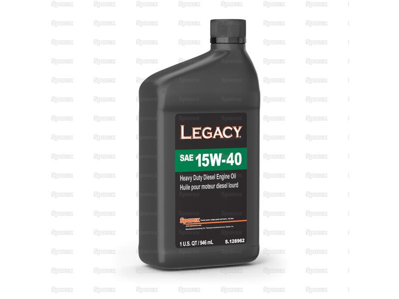 Engine Oil - Heavy Duty 15W/40, Quart-S.128962-13798