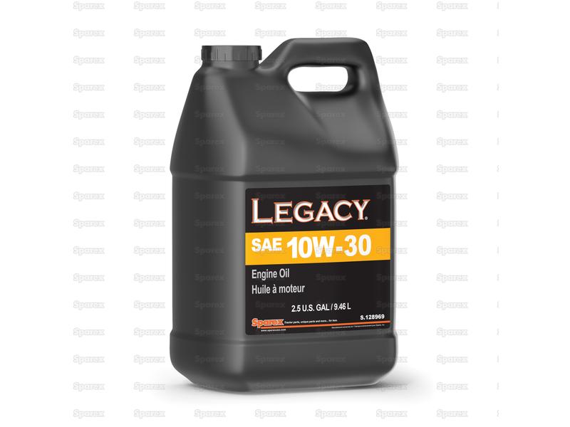 Engine Oil - Gasoline 10W/30, 2.5 Gallons-S.128969-13803