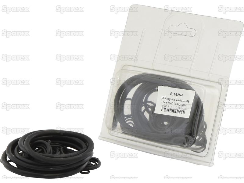 O'Ring Kit various 48 pcs Agripak-S.14254-14189