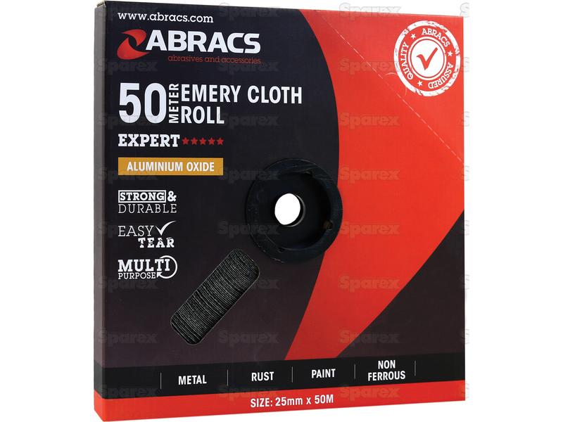 Emery Cloth Roll P180, Fine-S.14398-14225