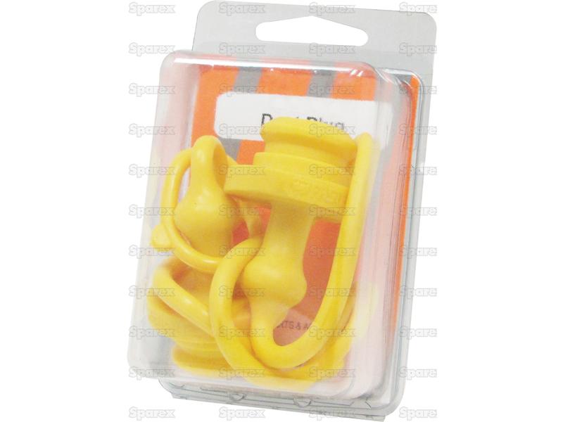 Faster Dust Cap Yellow PVC Fits 3/8''TM38G (Agripak 2  pcs.)-S.147846-14292