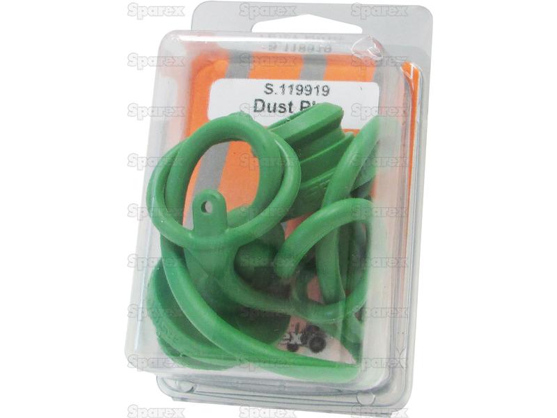 Faster Dust Cap Green PVC Fits 3/8''TM38V (Agripak 2  pcs.)-S.147848-14294