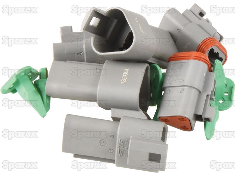 Deutsch DT Connector 3 Pole 6 pcs. (Bag)-S.153143-14432