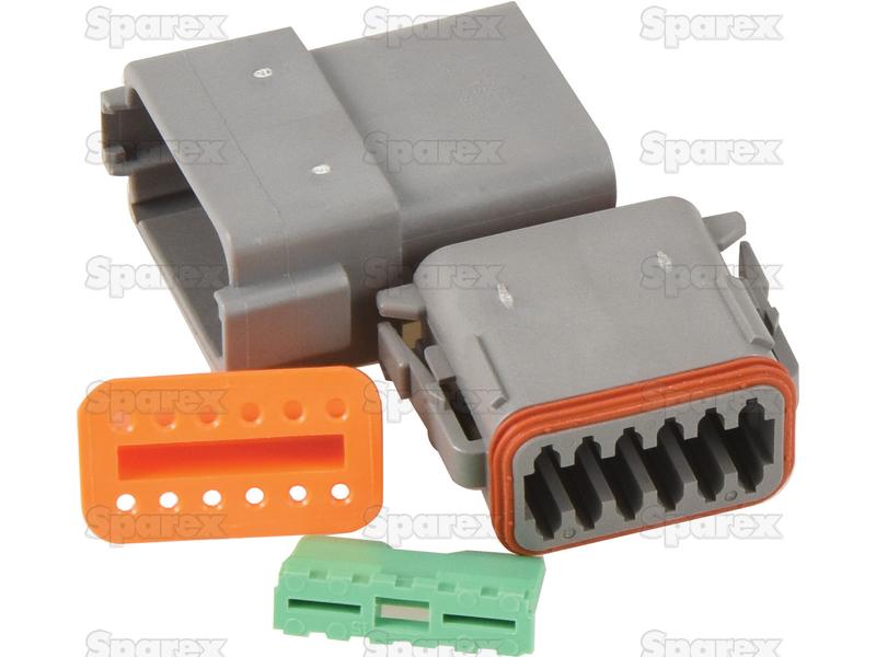 Deutsch DT Connector 12 Pole 2 pcs. (Bag)-S.153147-14436