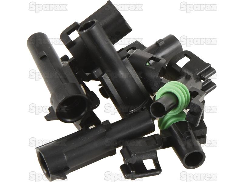 Delphi - Weather Pack 1-Pole, Refill, 3pcs. Male & 3 pcs. Female-S.153151-14440