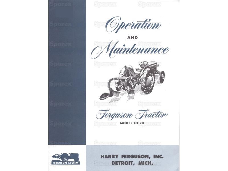 Manual, Service TO20-S.22546-15230