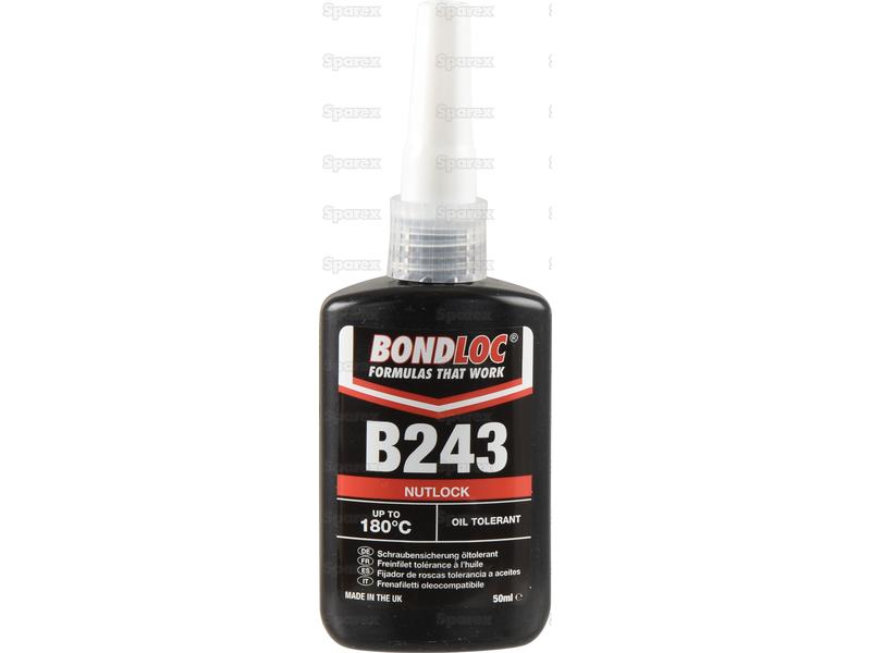 B243 - Nutlock - Oil Tolerant 50ml-S.24075-15294