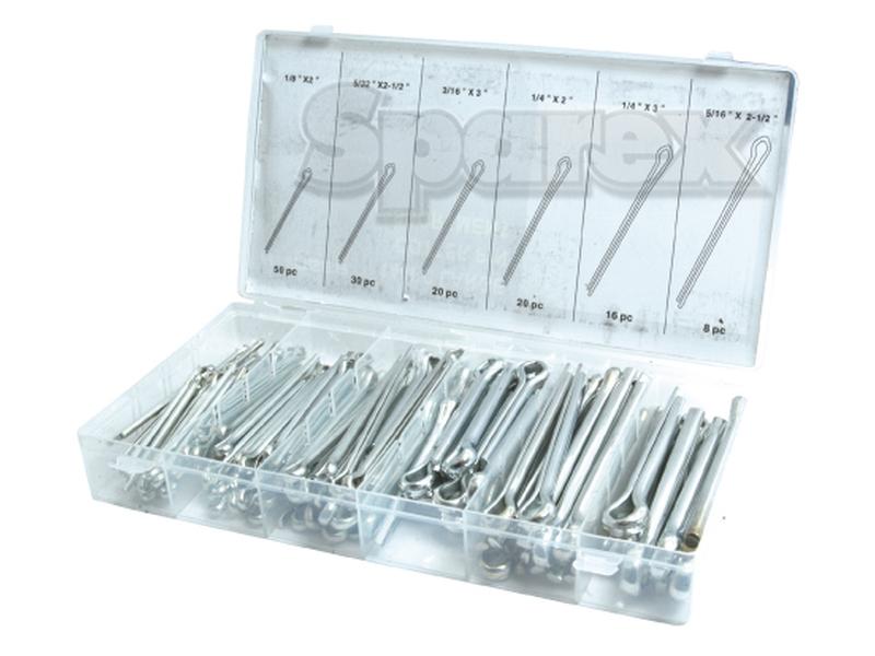 Cotter Pin, Ø2.5 - 7.5 x 50 - 75mm (Agripak 144 pcs.)-S.29882-15567