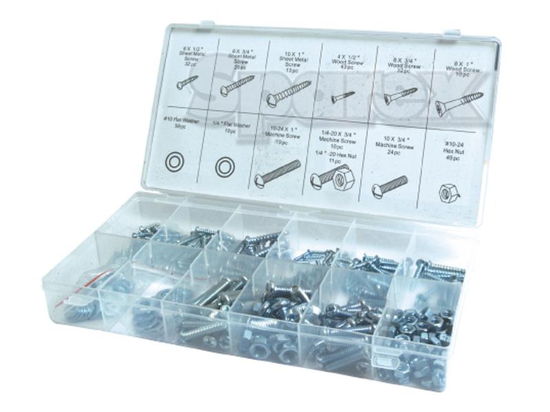Bolt and Setscrew Assortment (Din347 pcs. Compak-S.29887-15571