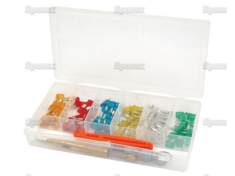 Mini Blade Fuse and Tool Kit Display Box 90 pcs.-S.29901-15580