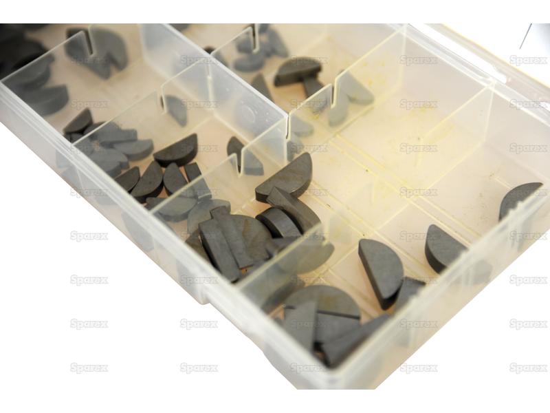 Woodruff Keys - Assorted (80 pcs. Handipak) Din 6888-S.29903-15581