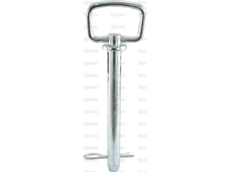 Hitch Pin with Grip Clip, Pin Ø3/4'', Working length: 6 3/16''.-S.3013-15594