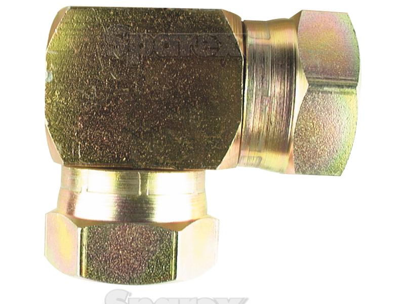 Hydraulic Adapter 1BSP female - 1BSP 90compact female-S.35121-15753