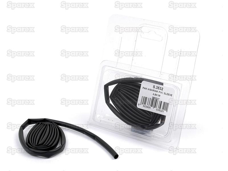 Heat Shrink Sleeve - Ø4.8-2.4mm x 1M (1 pc. Agripak)-S.3532-15755